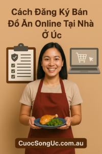 Cách Đăng Ký Bán Đồ Ăn Online Tại Nhà Ở Úc