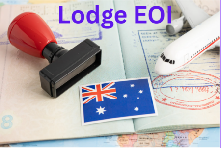 Lodge EOI định cư Úc