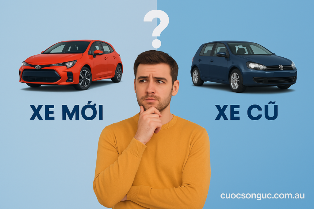 Cân nhắc mua xe mới hay cũ tại Úc