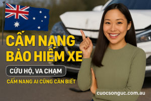 Hướng dẫn bảo hiểm, cứu hộ và va chạm xe tại Úc